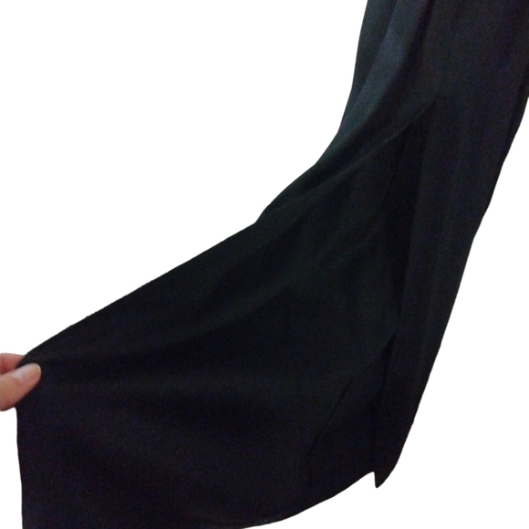 90's Jessica McClintock Gunne Sax Strappy Choker Neck- Brooch Center Full Formal - Picture 4 of 9